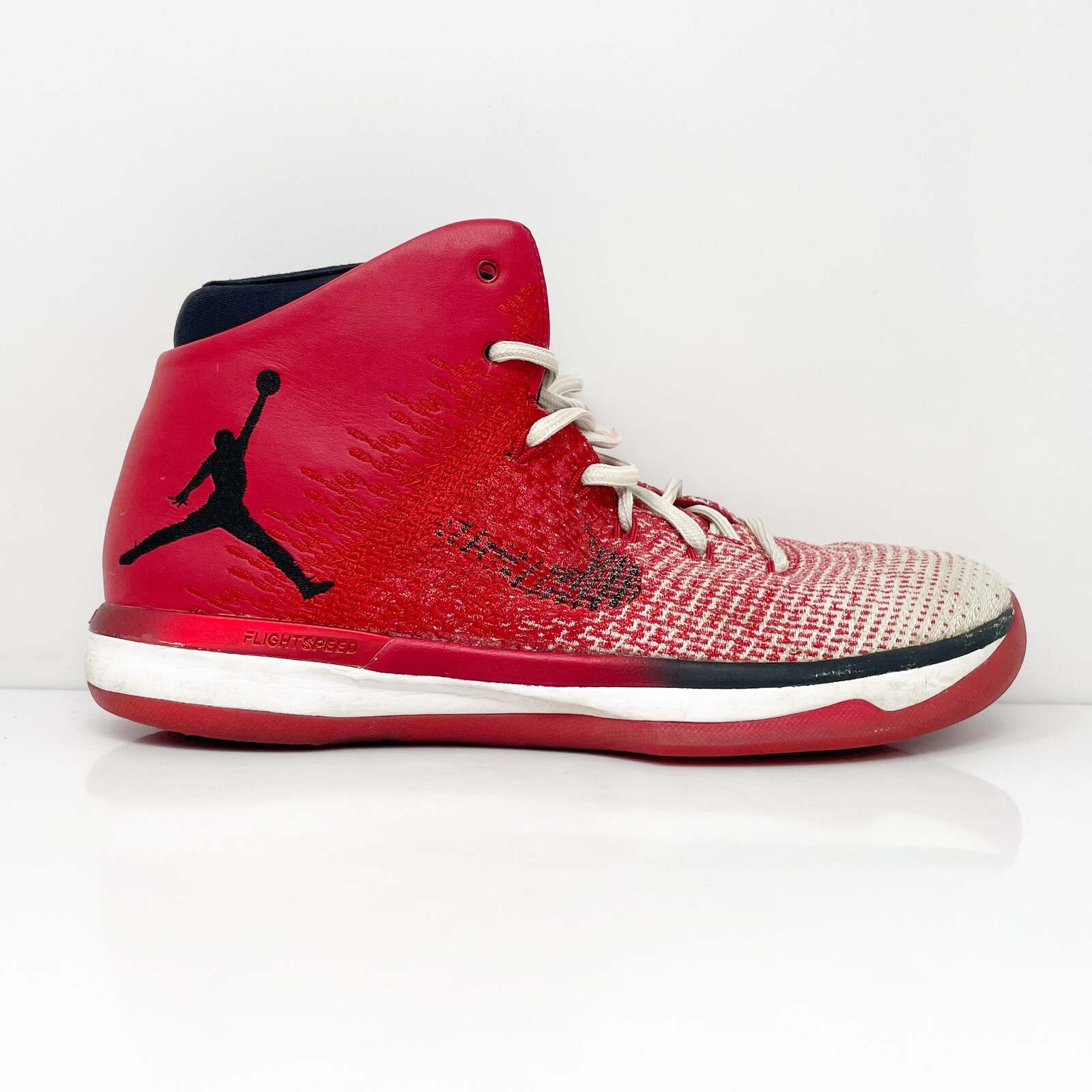バスケットボール NIKE - NIKE AIR JORDAN 31 Nike Mens Air Jordan 31 845037-600 Red Basketball Shoes