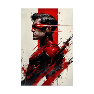 Cyclops Superhero MCU X-Men Comic Poster Print 24x36 inch - No Frame