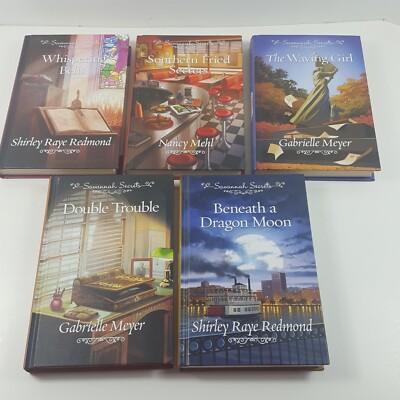 Guideposts Savannah Secrets Series Lot of 5 Hardcover Books