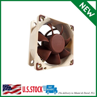 Noctua NF-A6x25 FLX Premium Quiet Fan 3-Pin 60mm Brown