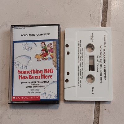 Scholastic Something Big Has Been Here Cassette Kids Children's Stories
