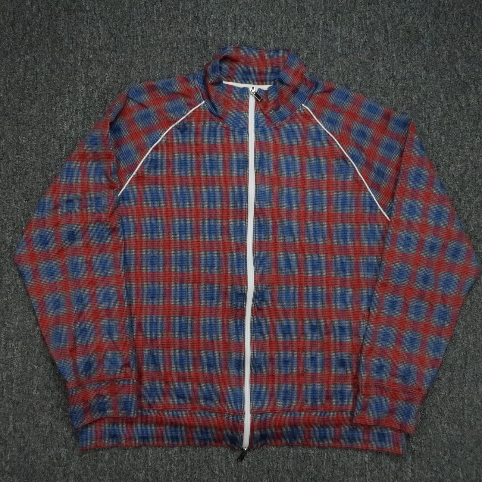 TODD SNYDER メンズ アウター S Todd Snyder Jacket Mens Extra Large Blue Red Houndstooth