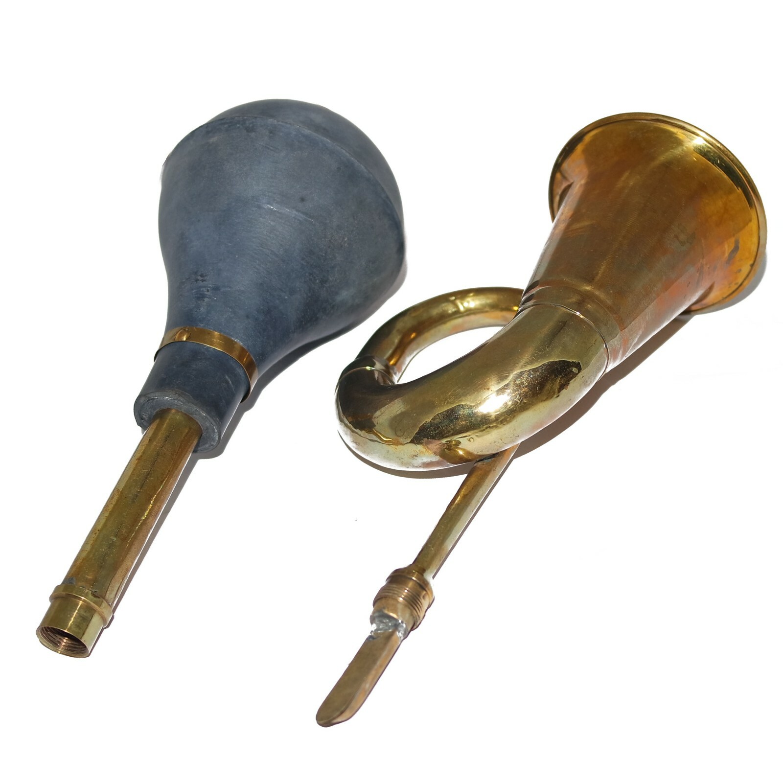 Brass Taxi Horn Car Vintage Look Rubber Bulb Horn Trumpet Loud Sound Bugle  