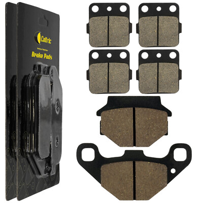for Suzuki LT-A500F LTA500F Vinson 500 4WD 2004-2007 Front & Rear Brake Pads