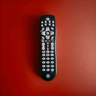 GE 25008 General Electric 8-Device Universal Black Remote Control 7252 CL3 1421