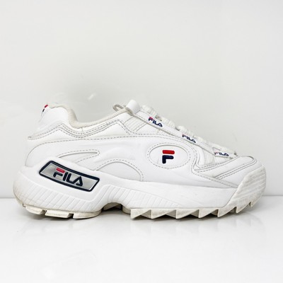 

Fila Womens D Formation 5CM00514-125 Белая повседневная обувь Кроссовки Размер 7, Белый, D Formation
