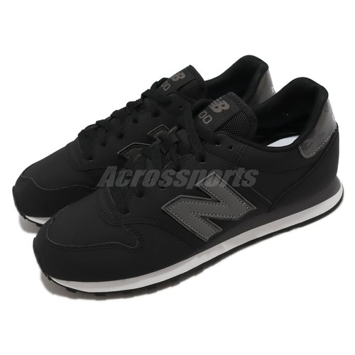 

New Balance 500 Classic NB Черный Серебряный Белый Мужчины Повседневный образ жизни GM500WE1-D, 500 Classic