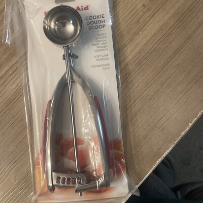 1 Kitchen Aid Cookie Scoop Easy Release Soft Grips Dough Fruit Frozen Balls 
