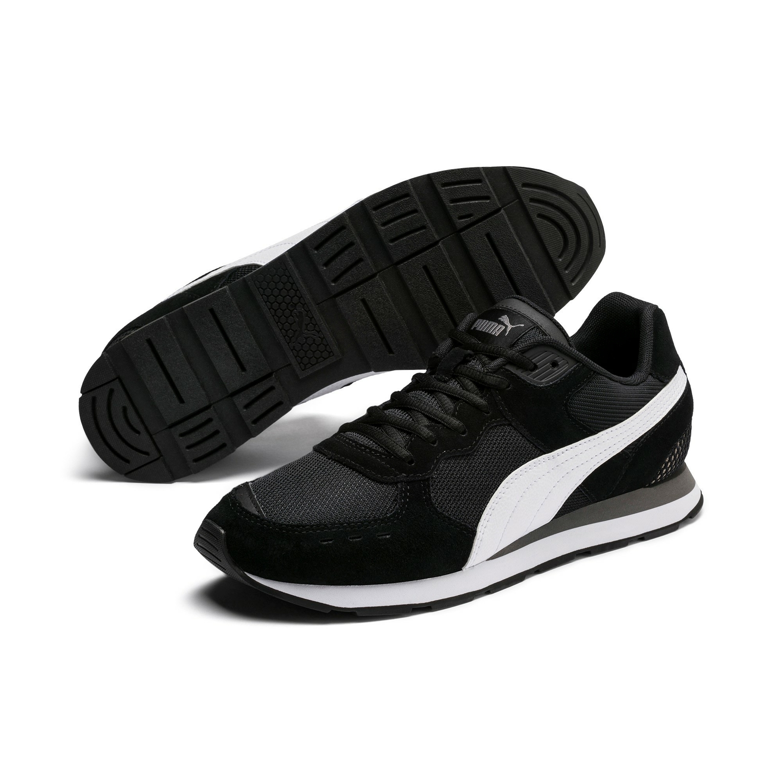 Puma Vista Herren Schuhe Sneaker Turnschuhe 369365 (Black ...