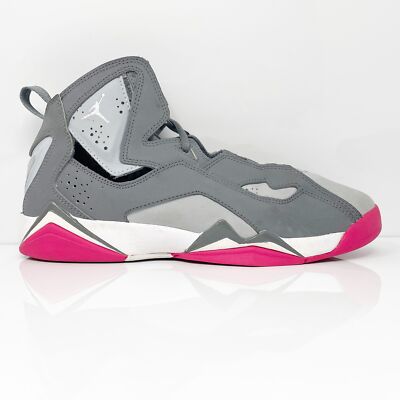 

Nike Girls Air Jordan True Flight 342774-003 Серые баскетбольные кроссовки 6Y, Серый, Air Jordan True Flight