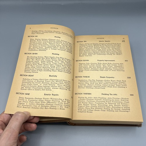 The Complete Home Handyman’s Guide edited by Hubbard Cobb 1950 Vtg Hardback Book