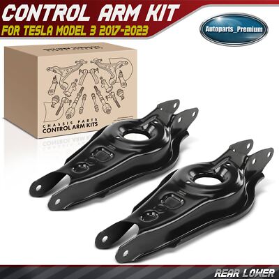 2x Rear Lower Suspension Control Arm for Tesla Model 3 2017-2023 1044451-00-F