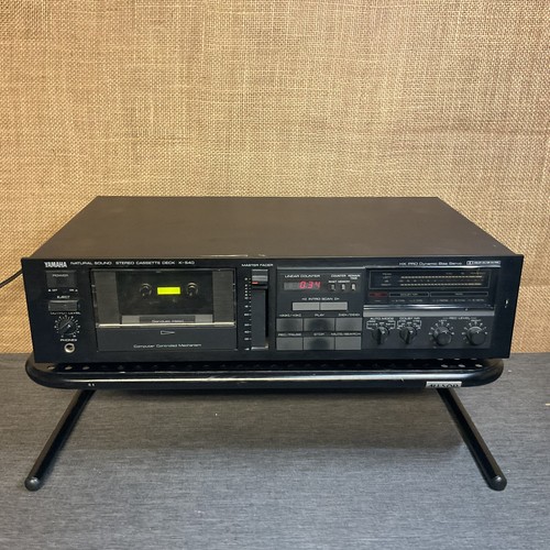 Yamaha K-540 Stereo Cassette Deck 'Natural Sound' TESTED
