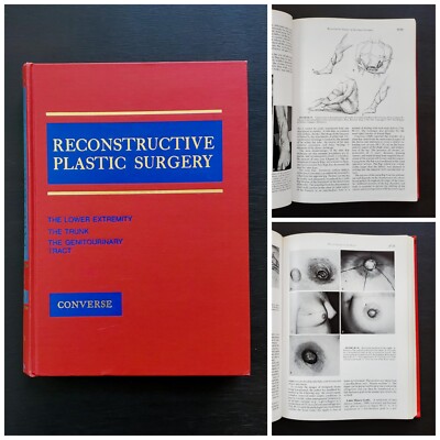 Vintage 1977 2nd Ed Reconstructive Plastic Surgery Vol 7 Medical Hardcover Book