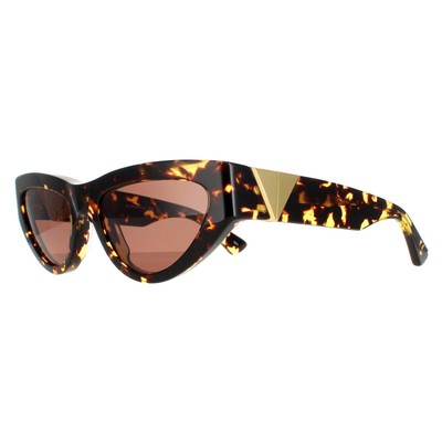 Pre-owned Bottega Veneta Sunglasses Bv1176s 002 Havana Brown