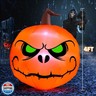 Sizonjoy 4 Ft Halloween Blow up Inflatable Pumpkin Decoration-Lighted Halloween Inflatables Outdoor for Home Yard Garden Indoor and Outdoor Halloween Decoration