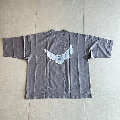 Yeezy Gap Engineered By Balenciaga Dove 3/4 Sleeve T-Shirt Grey 469669-02