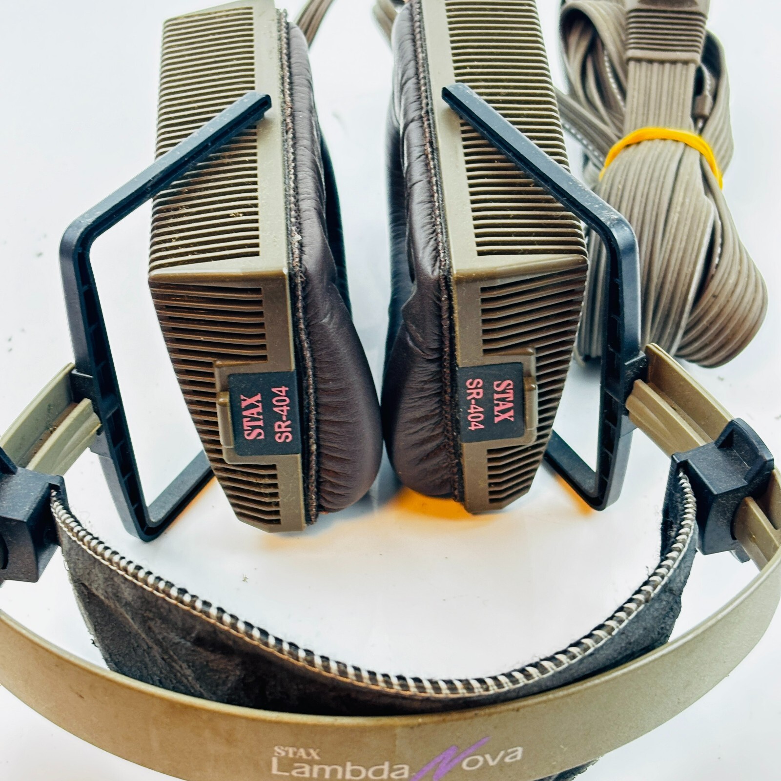 STAX SR-404 Signature Headphone USED Good Condition from STAX SR-404 Signature Headphone USED Good Condition from