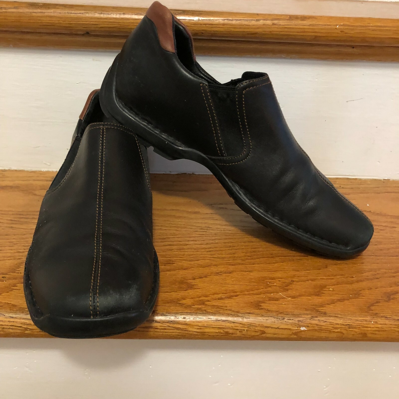 Cole Haan Mens Size 9.5M Black Slip On 