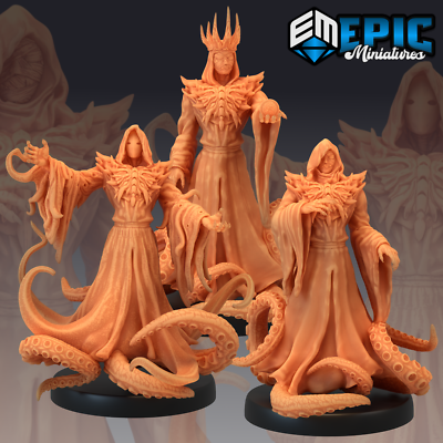 HASTUR, Dungeons and Dragons Miniatures, Epic Miniatures, Fantasy DnD Deity - Picture 6 of 9
