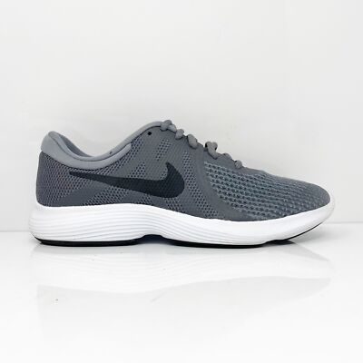 

Nike Boys Revolution 4 943309-005 Серые кроссовки для бега, размер 5,5 лет, Серый, Revolution 4