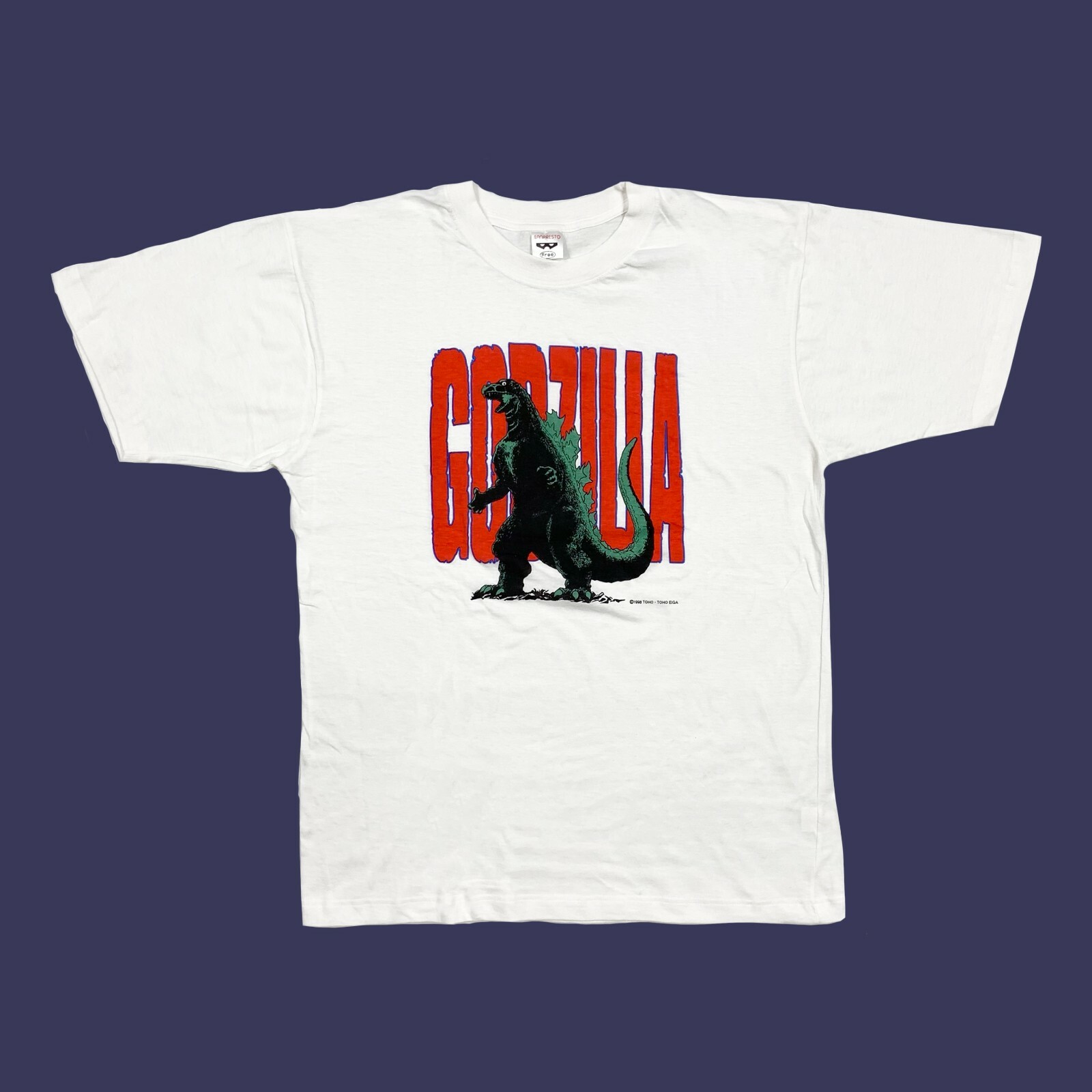 Vintage 1998 Godzilla T-Shirt / Banpresto TOHO Japan 90s | eBay