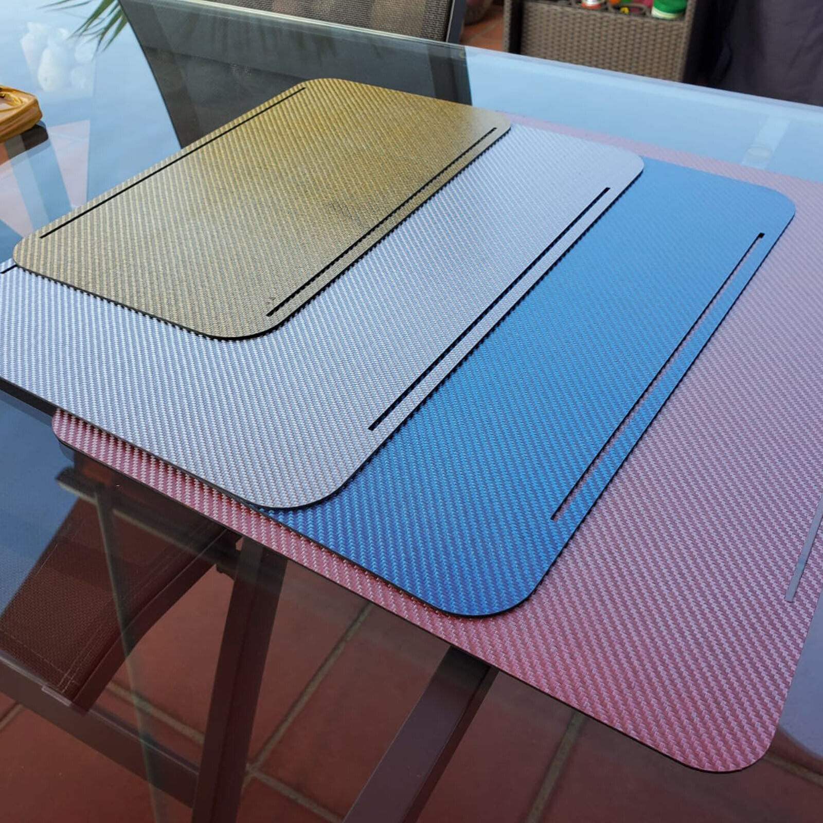 3K Composite Board Multicolor Carbon Fiber Plate 400x500mm Sheet Thick 1mm-5mm