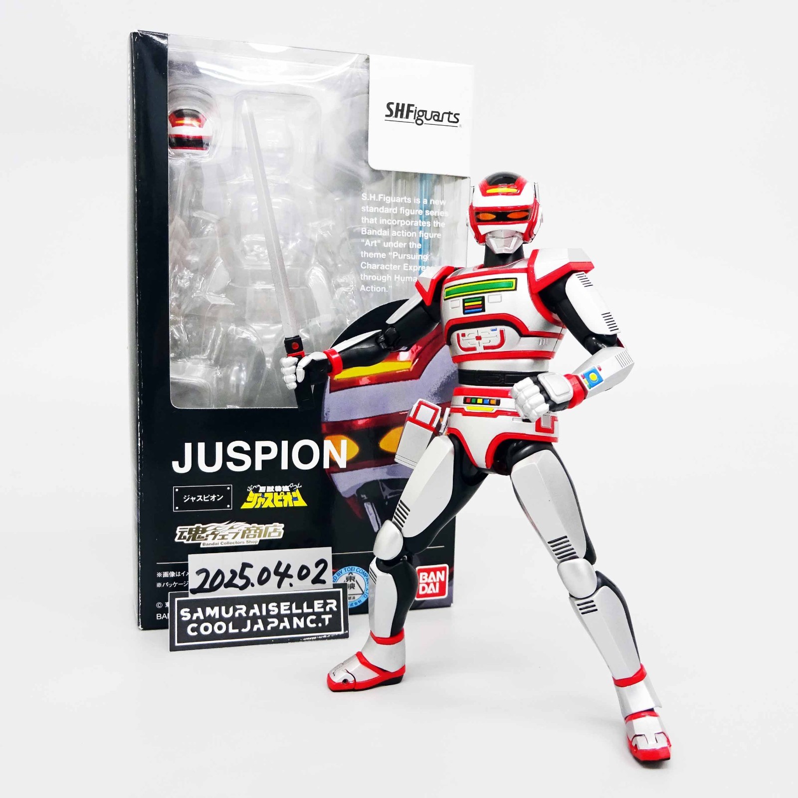 特撮 juspion jaspion tokusatsu figure bandai BANDAI JUSPION Kyojuu Tokusou S.H.Figuarts Action Figure