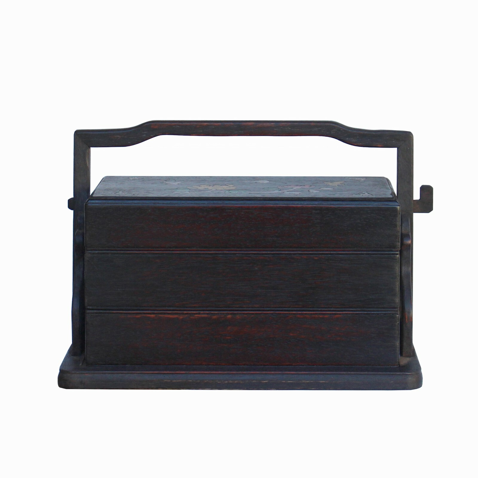 Traditional Vintage Chinese Multi Tray Wood Basket Box ws1055S Traditional Vintage Chinese Multi Tray Wood Basket Box ws1055S