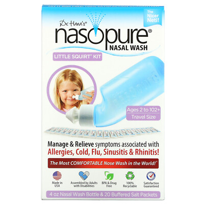 Nasopure Система для промывания носа Little Squirt Kit 1 Kit Не содержит BPA