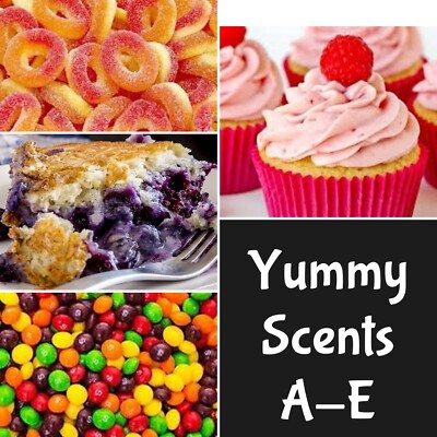 BAKERY & FOOD LOVERS 10 ml Roll On Cologne Perfume Oil f YOU PICK Fragrance A-E