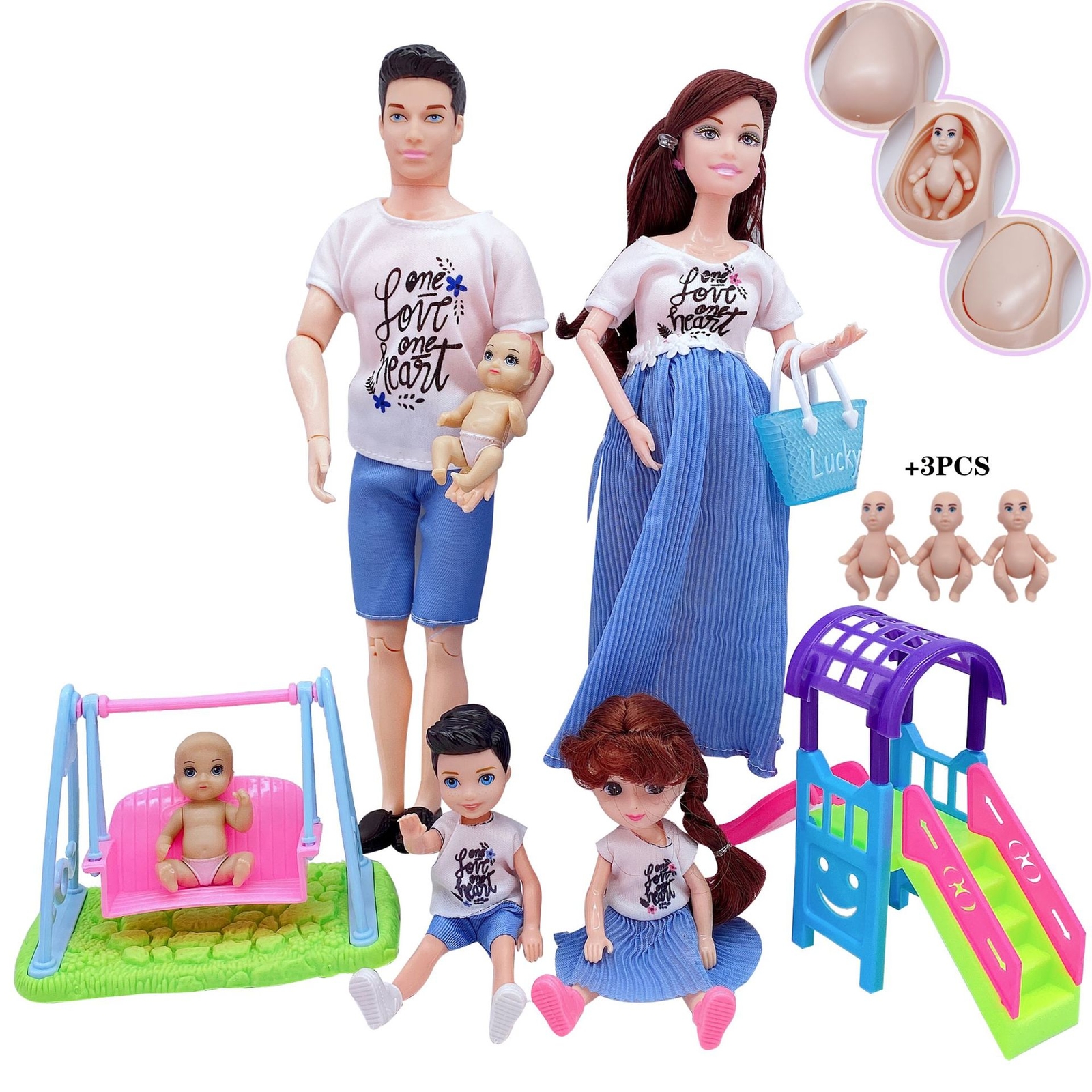 Famille de barbie sales