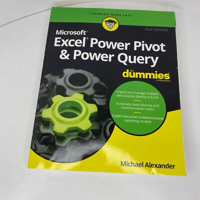 Excel Power Pivot and Power Query for Dummies Paperback Michael A