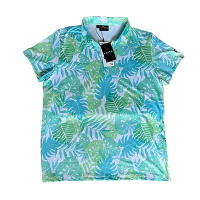 YATTA GOLF Fairway Flora Women's Golf Polo Size XL NEW