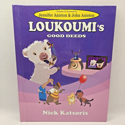 Loukoumi's Good Deeds by Nick Katsoris 2009 with Cds LN St Jude's Hospital