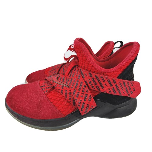 lebron soldier 12 red and black