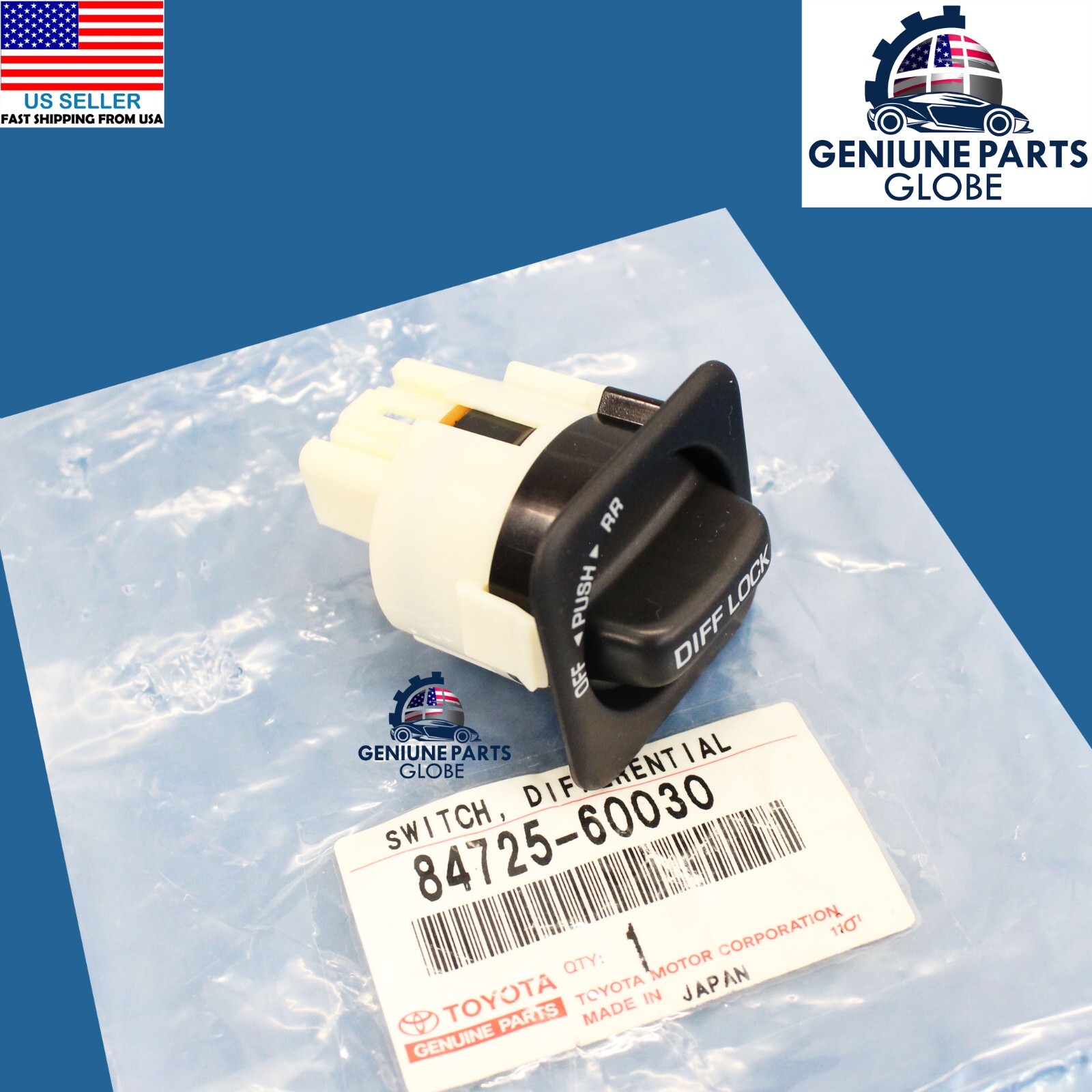 古染付　向付 TOYOTA LAND CRUISER 70 80 LX450 Genuine Differential Lock