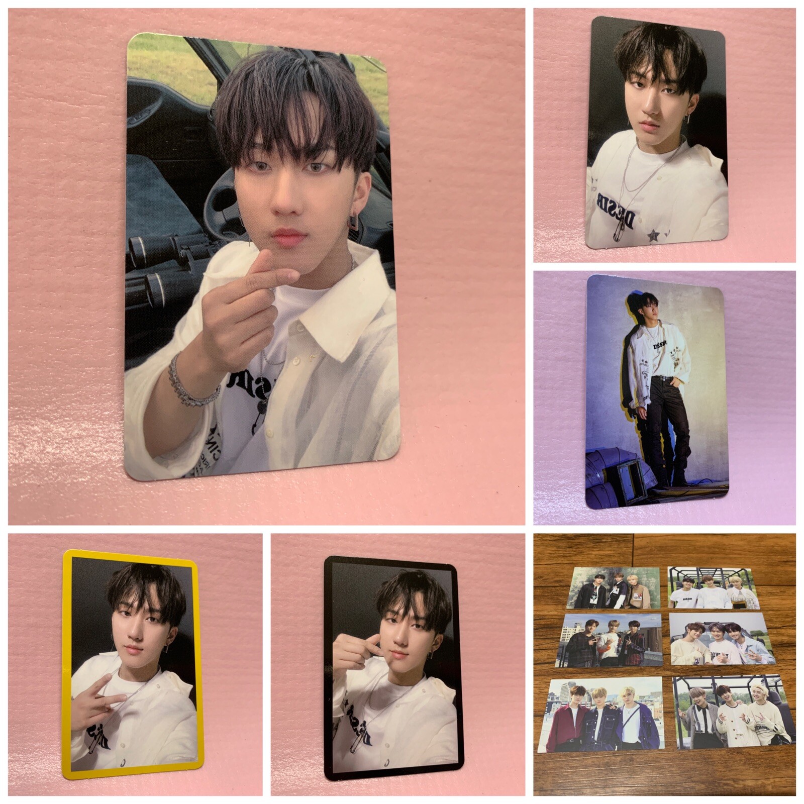 Straykids yellow wood チャンビン トレカ STRAY KIDS CHANGBIN Official QR PHOTOCARD Clé 2:Yellow Wood