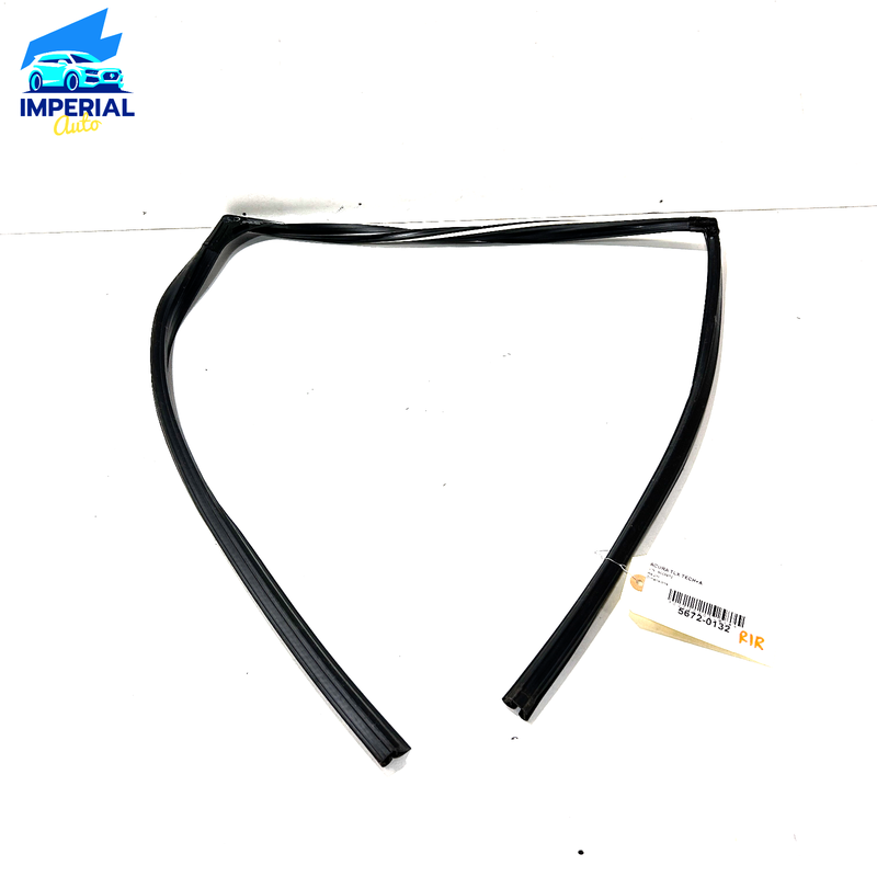 Used 2015-2020 Acura TLX Rear Right Pasenger Side Door Window Glass Run Channel OEM