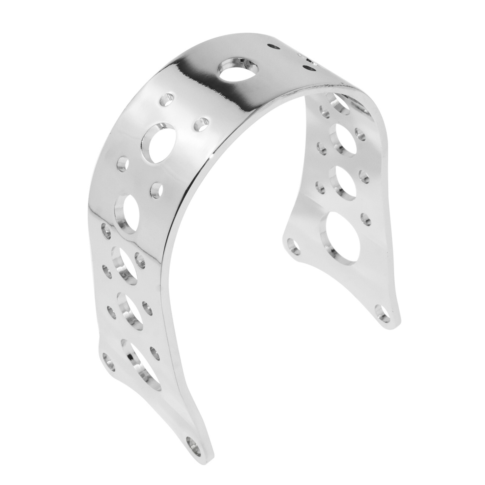 Chrome Front Fork Fender Brace Tracker Narrow Fit For Harley Touring Sportster