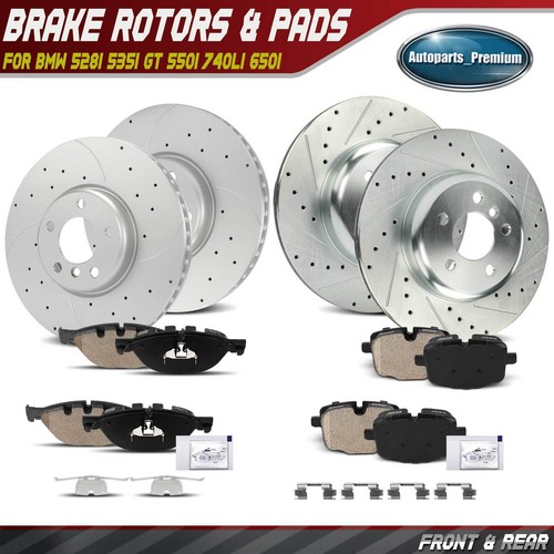 ワールドワイドキッズ 11.46 inch REAR Disc Brake Rotors Brake Pad for Nissan