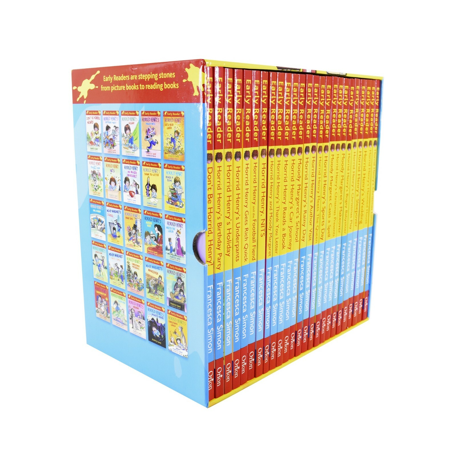 Horrid Henry Early Readers 25 Books Box Set By Francesca