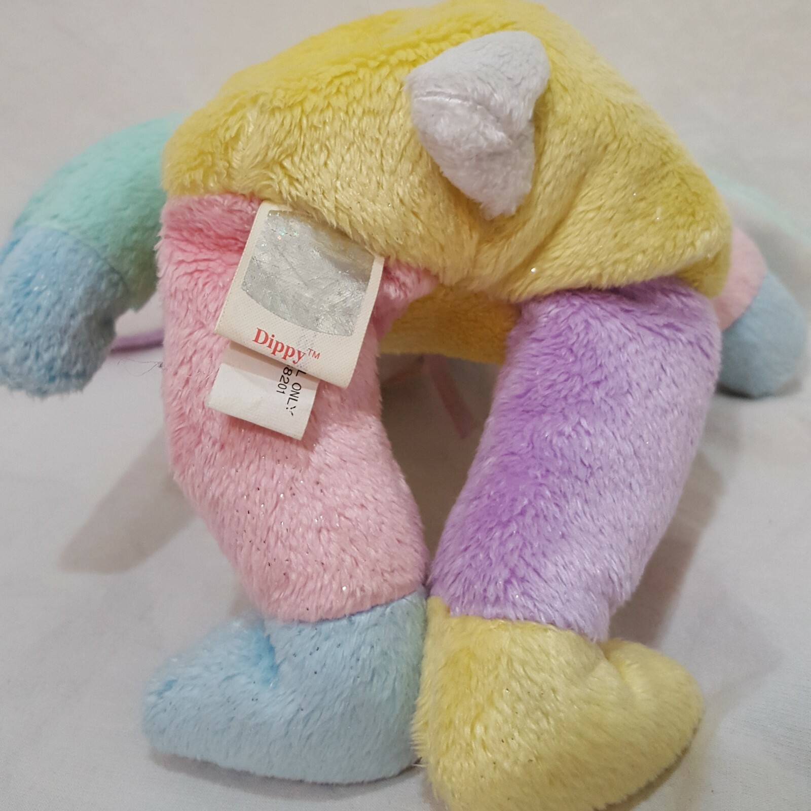 Dippy Bunny Rabbit 2002 Ty Beanie Babies Plush Stuffed Animal 8