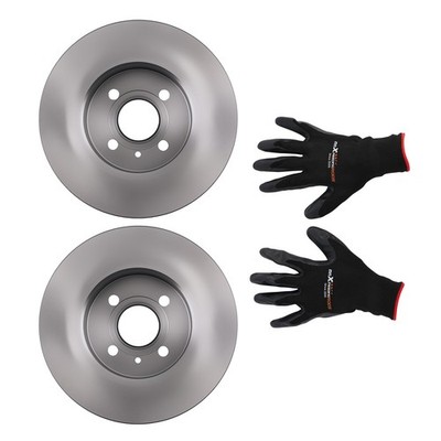 Paar Scheibenbremsen Hinten für Opel Astra H Twintop Combo Corsa C Meriva 569116
