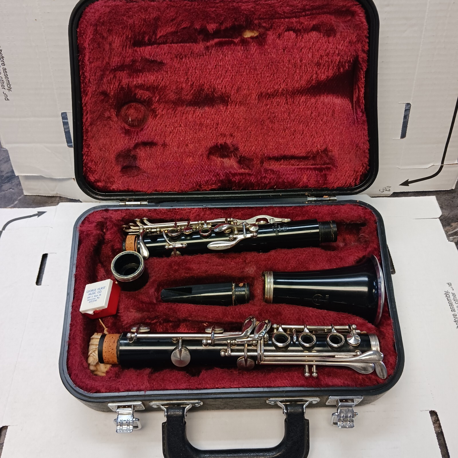 YAMAHA クラリネット YCL-24 ハードケース付き Yamaha YCL-24II Clarinet With Case | eBay