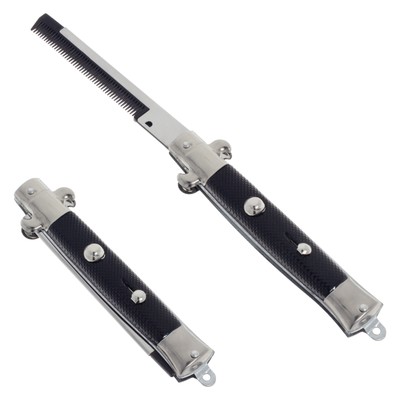 Butterfly Kamm LEGAL Taschenkamm Trainer Training Messer Balisong Übungsmesser