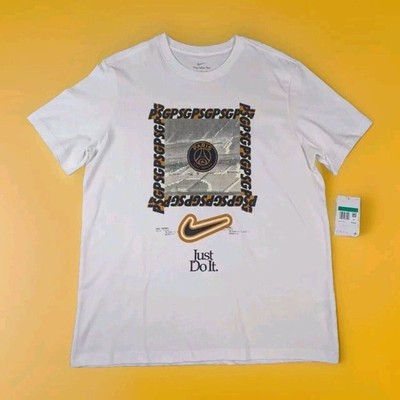 Nike Paris Saint Germain PSG DNA Shirt NWT Large FD1090-100 Excellent A111