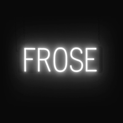 SpellBrite FROSE Sign | Neon Frose Sign Look, LED Light | 19.8'' x 6.3''