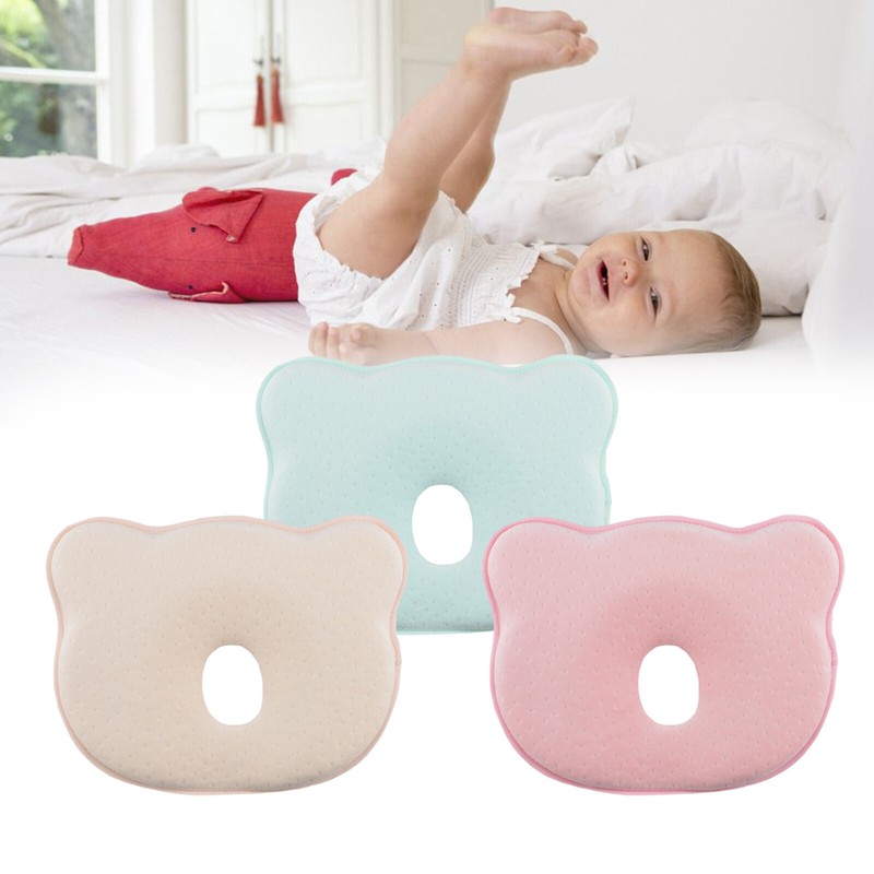 Orthopädisches  Babykissen gegen Verformung Plattkopf Baby Soft Pillow  Geschenk