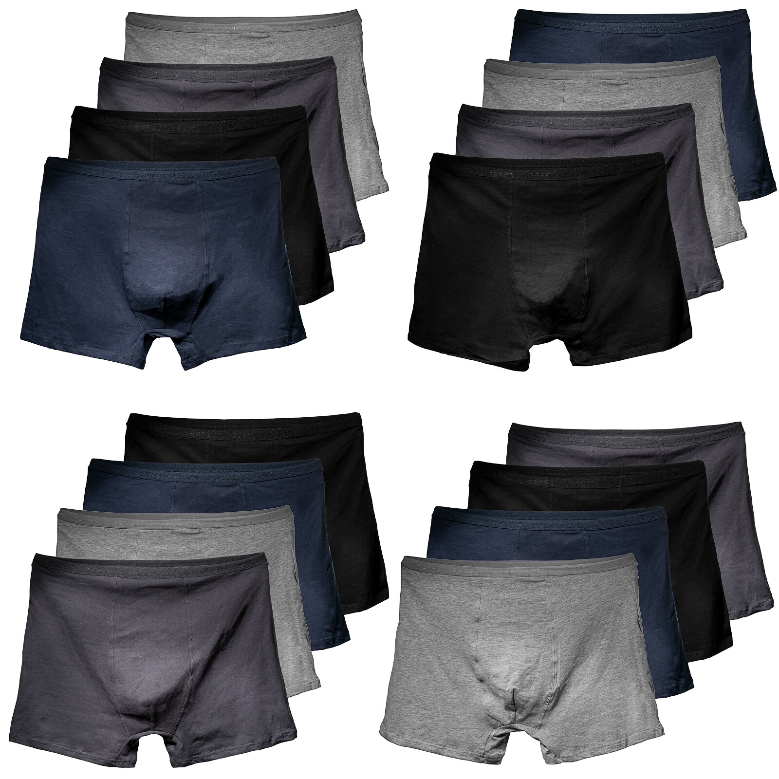 20-3 Boxershorts Herren Unterhose Retro Shorts Baumwolle  Übergrößen Gr. L - 6XL